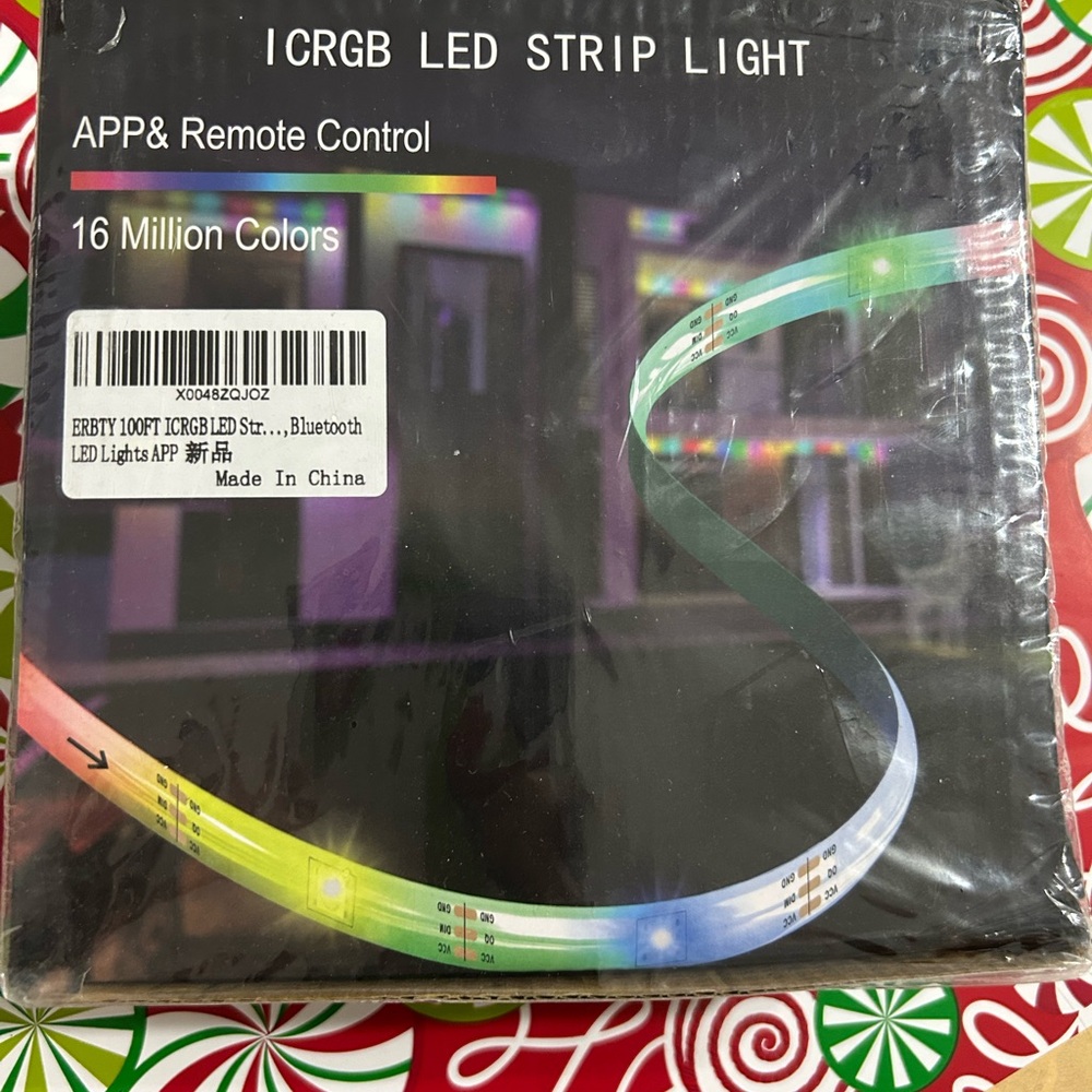 ICRGB LED Strip Light with Remote Control